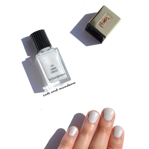 ysl gris deco|ysl la laque.